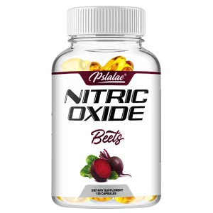 Nitric Oxide Beetroot Supplement – Natural Energy & Heart Health Support (120 Capsules)