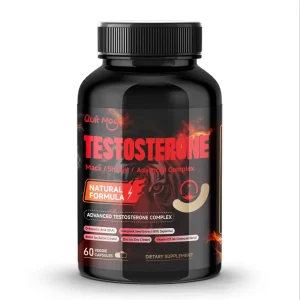 Men's Testosterone Capsules | 100mg Maca & 50mg Shilajit &amp  60 Capsules